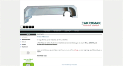 Desktop Screenshot of akromak.com